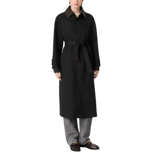 Bottega Veneta Long Sleeved Belted Trench Coat