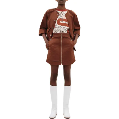 HERMES SS25 Jackets & Coats Women's Brown