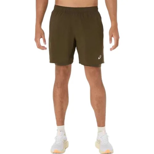 Asics SILVER ASICS 2N1 Casual Shorts Men's