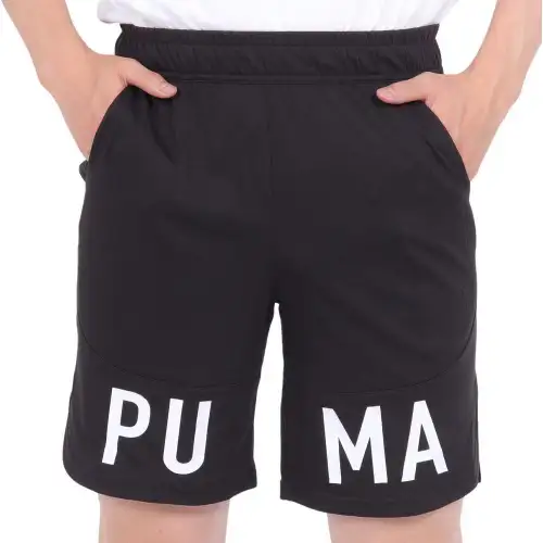 PUMA Casual Shorts Men's Black Moderate