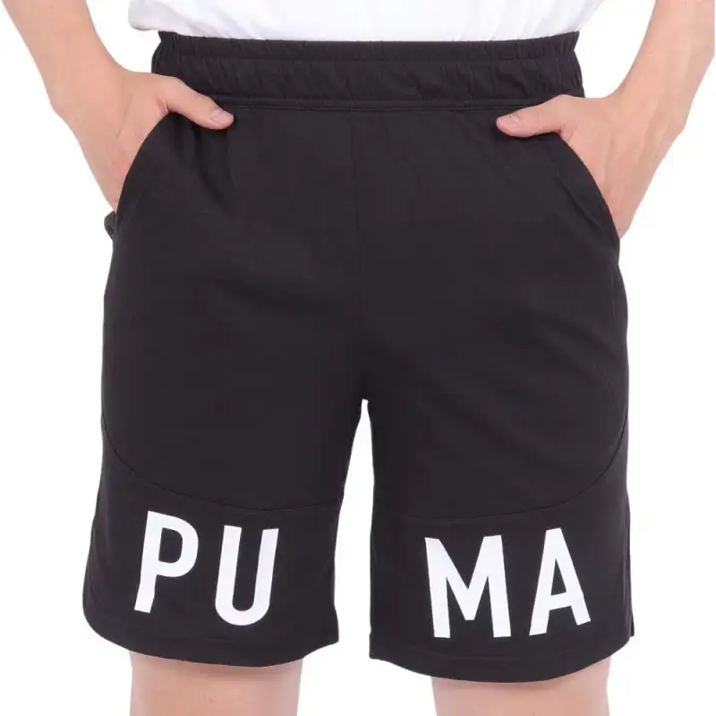 PUMA Casual Shorts Men's Black Moderate