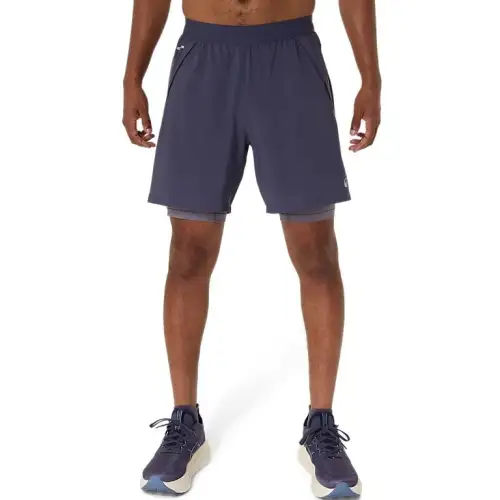 Asics ROAD Casual Shorts Men's Indigo Mist
