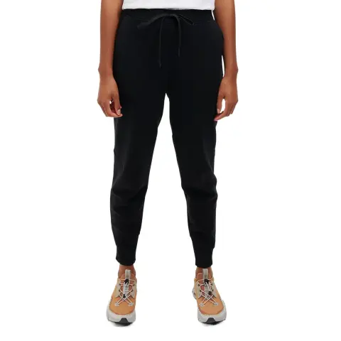 On drawstring-fastening track pants