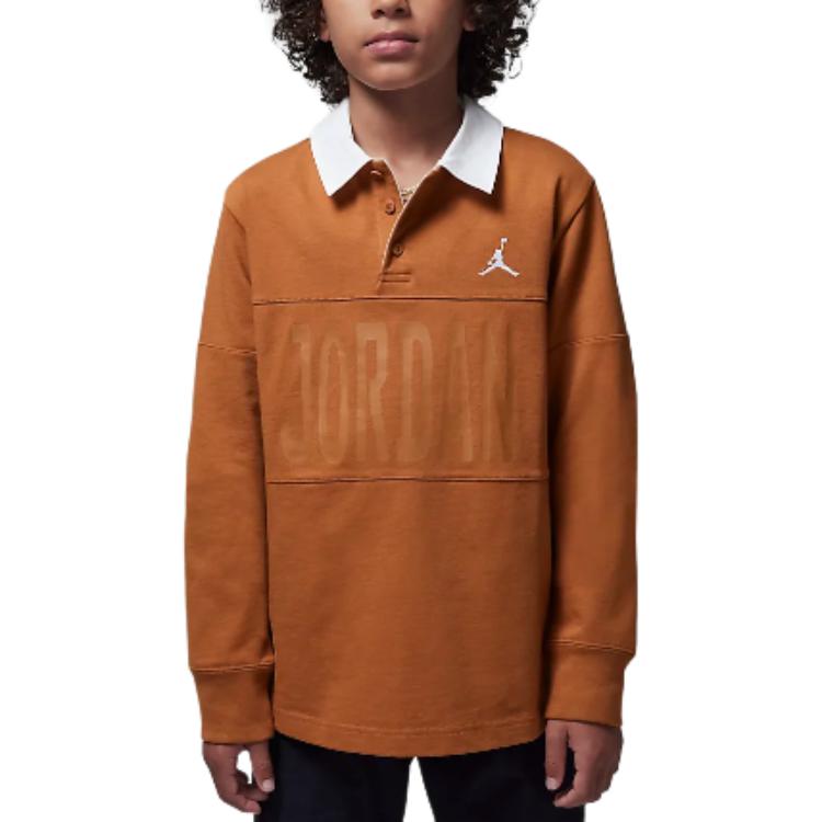 Поло Jordan MJ Essentials (оранжевое)