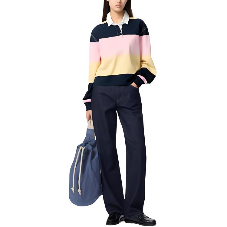 Женские штаны UNIQLO UNIQLO x JW Anderson (темно-синие)