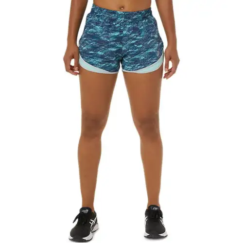 Asics Casual Shorts Women's Cyan