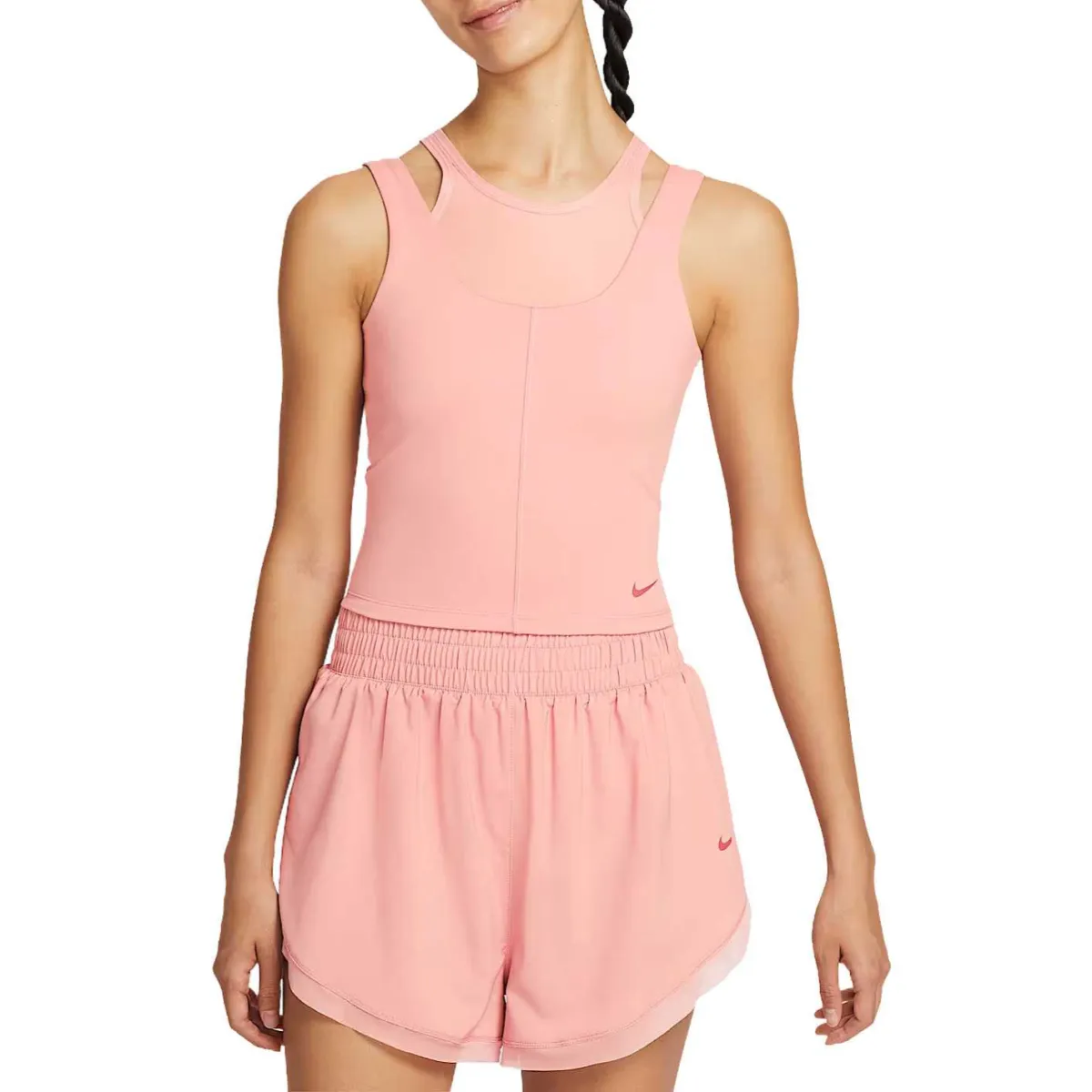 Nike One Fitted Women's Dri-FIT Cropped Tank Top