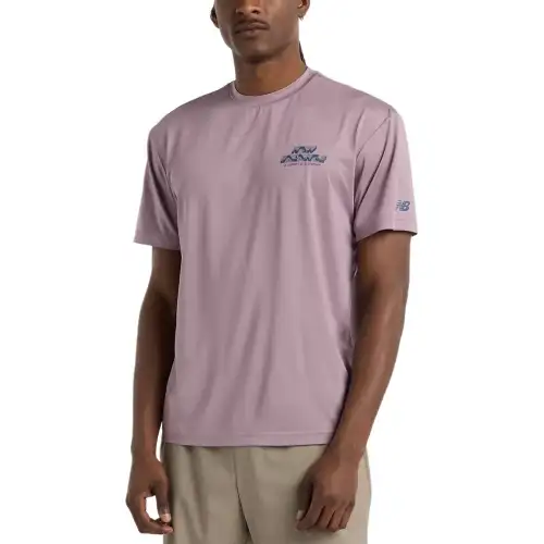 New Balance Run Energy T Shirt Men's Purple