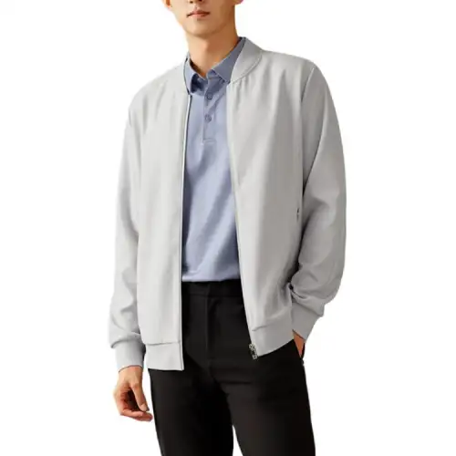 FILA Jacket Men's Light Stone Gray