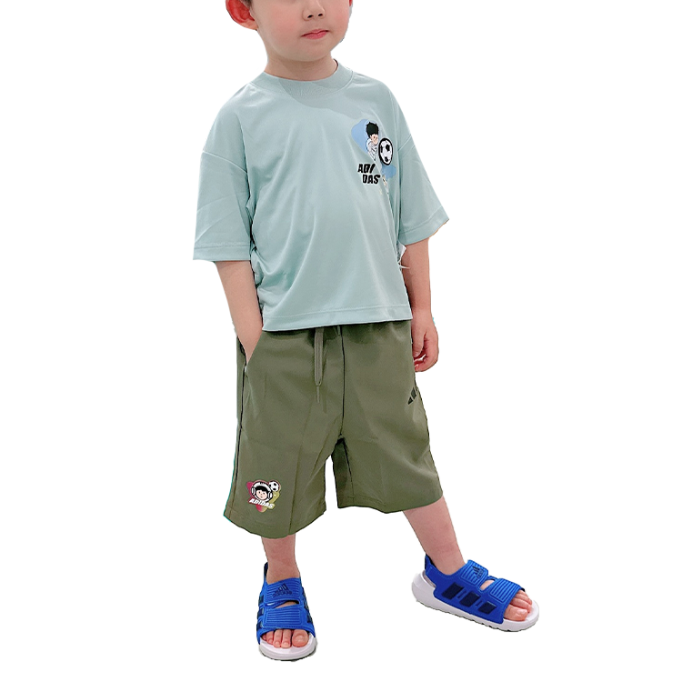 Костюм adidas adidas SS25 (зеленый)