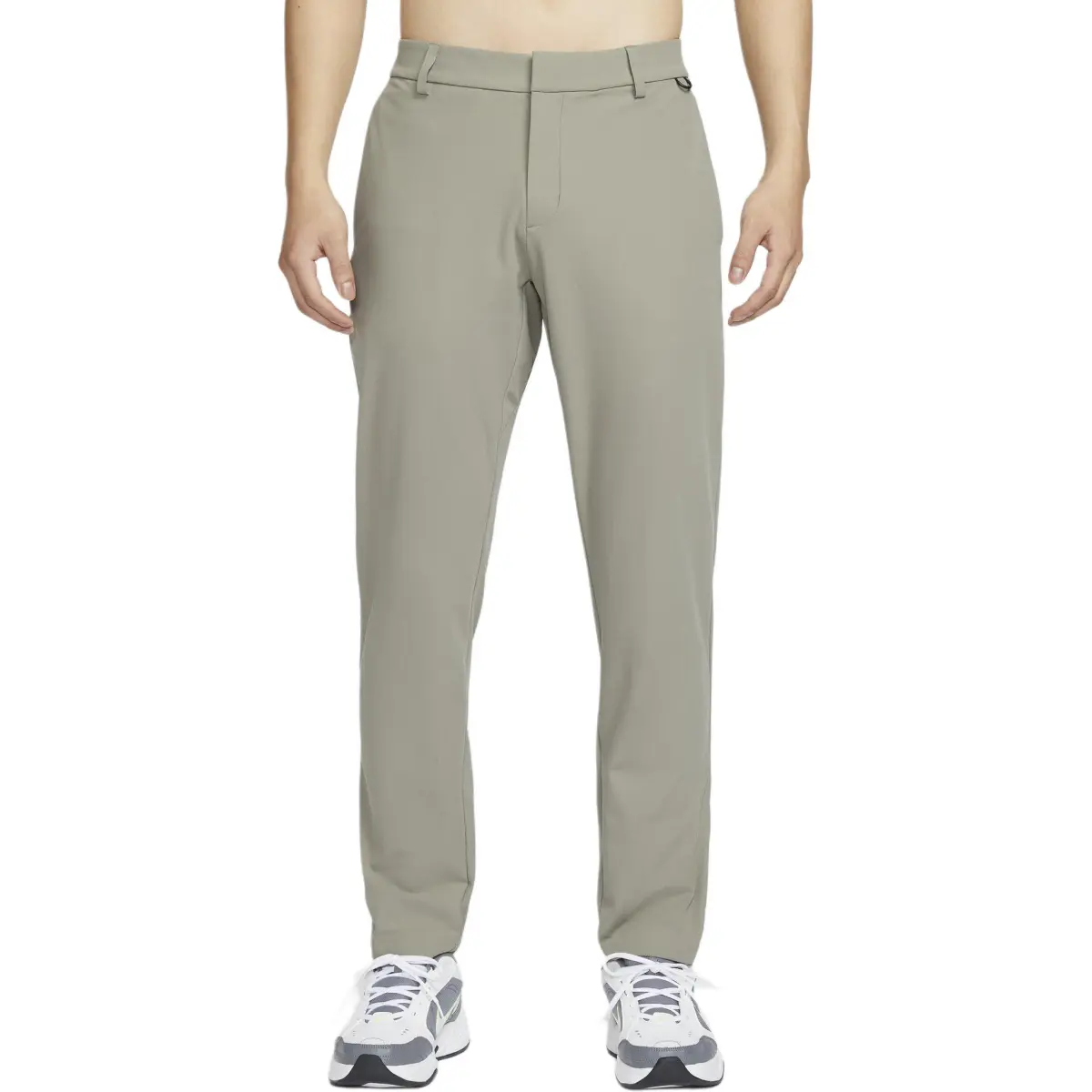 Nike Dri Fit Knitted Sweatpants Men's Light Green Gray/Black/Steel Green