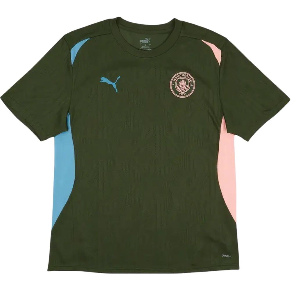 PUMA Manchester City Soccer Jersey Unisex Olive