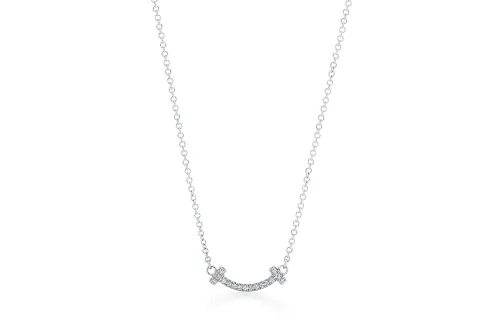 TIFFANY & CO. 18K White Gold Necklaces Women's