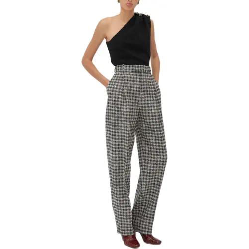 Bottega Veneta FW24 Casual Pants Women's White