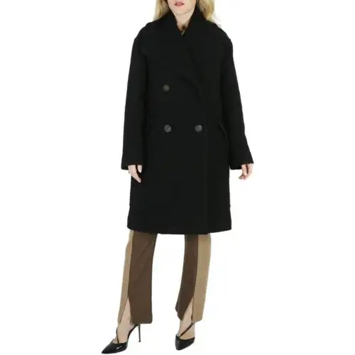 Burberry Coats Women's Black Moderate