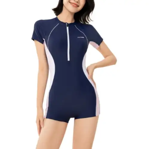 Li Ning One piece Swimsuit Women's Blue