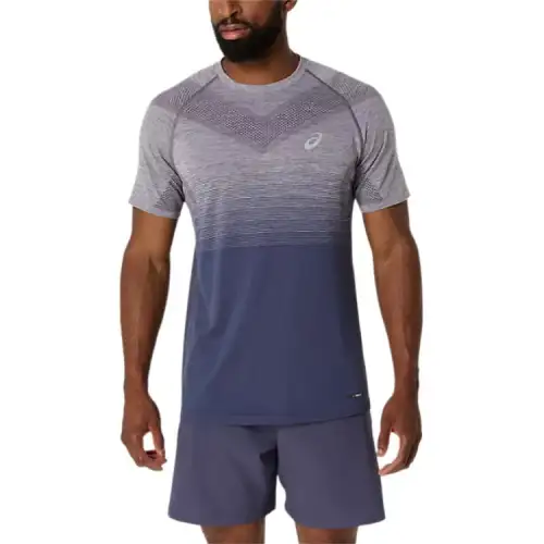 Asics T Shirt Men's Lavender Gray