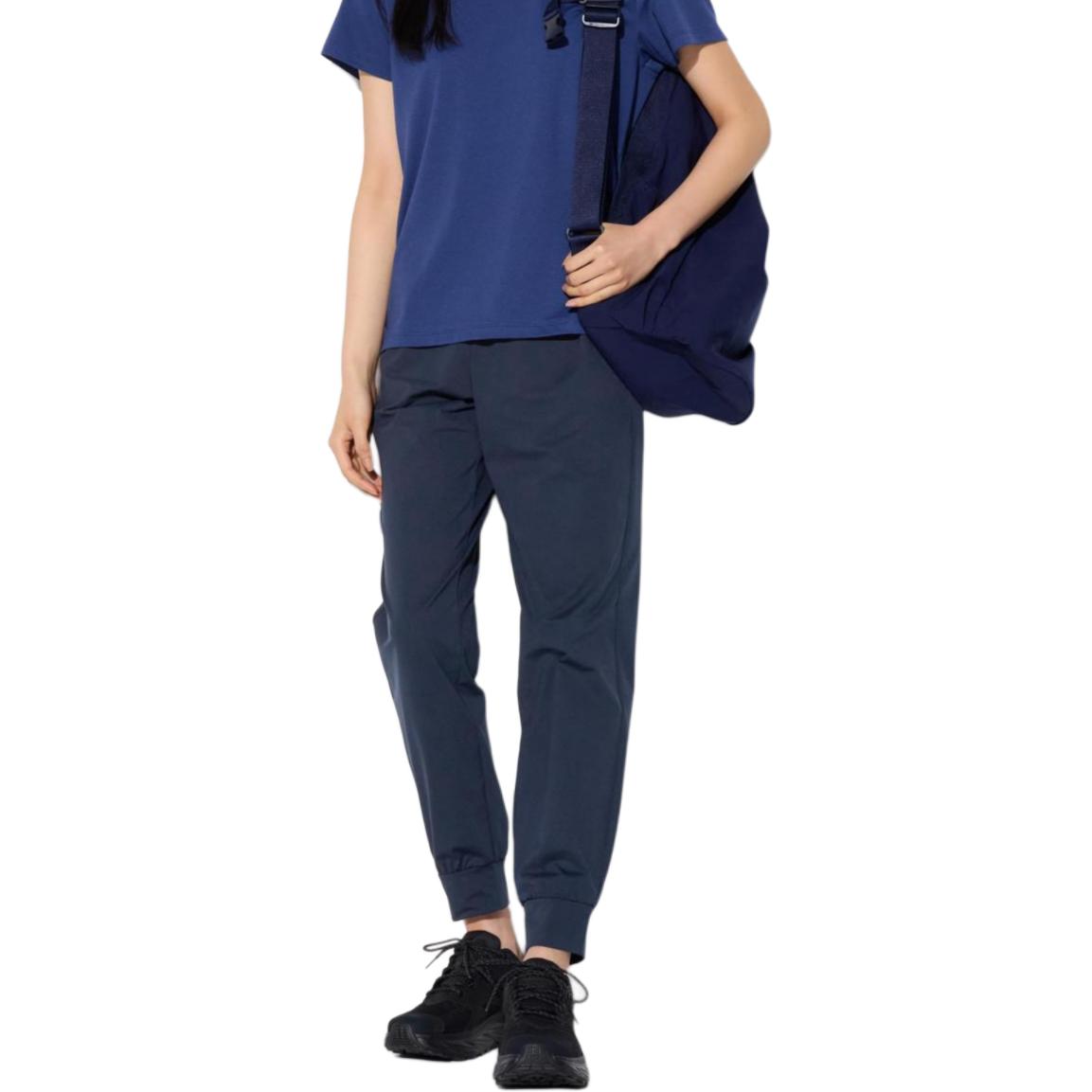 Женские брюки UNIQLO AlRism (темно-синие)