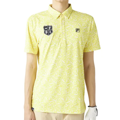 FILA Golf Collection Shirt Men's Yellow