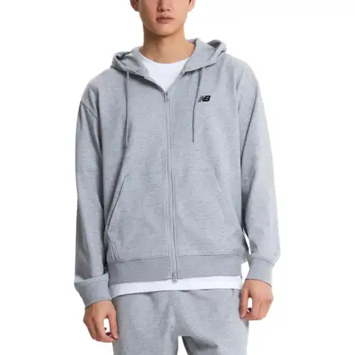 New Balance Jackets & Coats Men's Gray