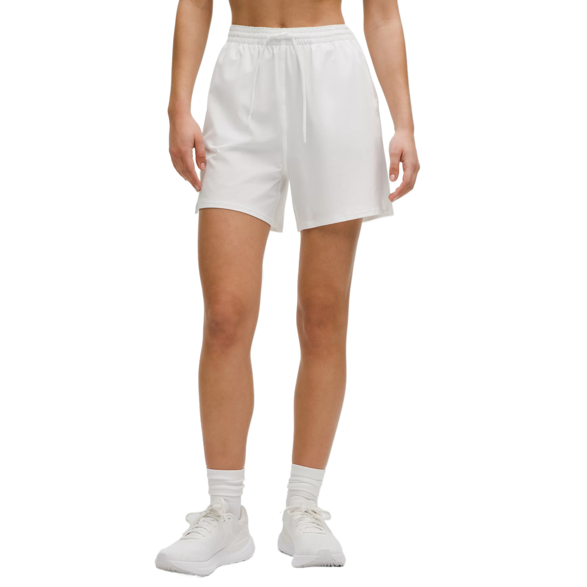 Lululemon Pace Rival Sports Shorts 5′ Women’s White