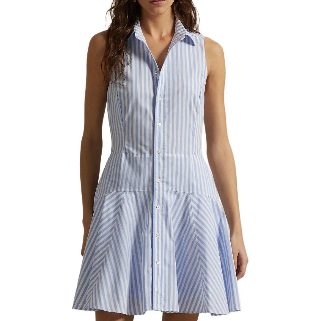 Polo Ralph Lauren Sleeveless Dress Women's Light Blue