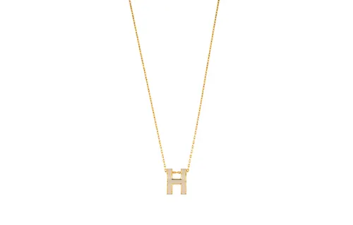 HERMES POP H Necklaces Women's Gold Chain