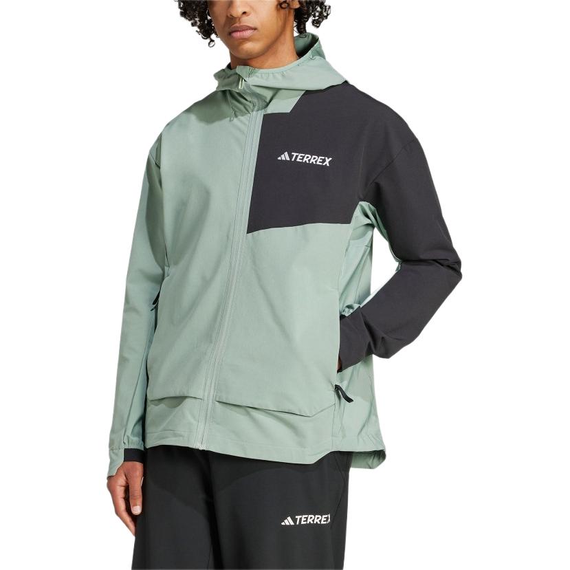 Adidas, travel comfortable long-sleeve for traveling with hood, black jacket