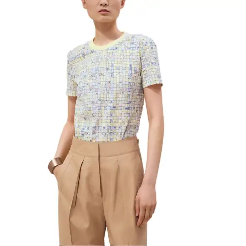 HERMES SS25 Regular T Shirt Women's Lishun Yellow