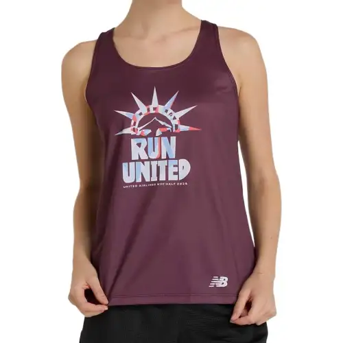New Balance United Airlines NYC Tank Top Women's Purple