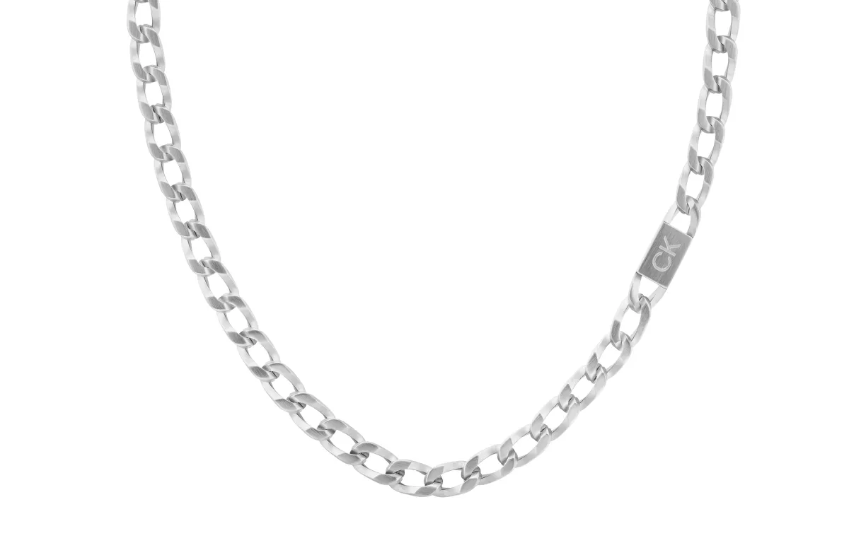 CALVIN KLEIN Stainless Steel Instagram Style, Niche, Fashion, Luxury, Premium Aesthetic Versatile, Trendy, Necklace
