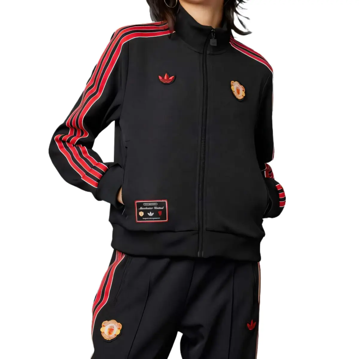 Adidas Manchester United SS25 Soccer Jersey Women's Black