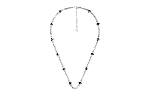 DIOR CD Diamond Brass Necklaces Men's