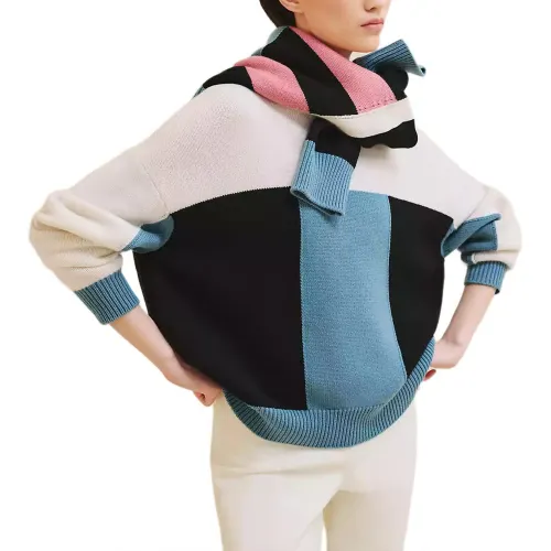 HERMES FW24 Sweater Women's Multicolor