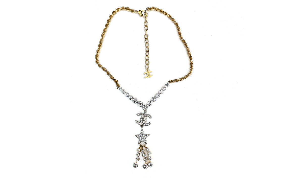 Женские аксессуары Chanel CHANEL C C (серебристые)