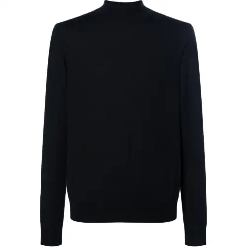 PRADA Sweaters Men's Black Crew Neck Moderate Other