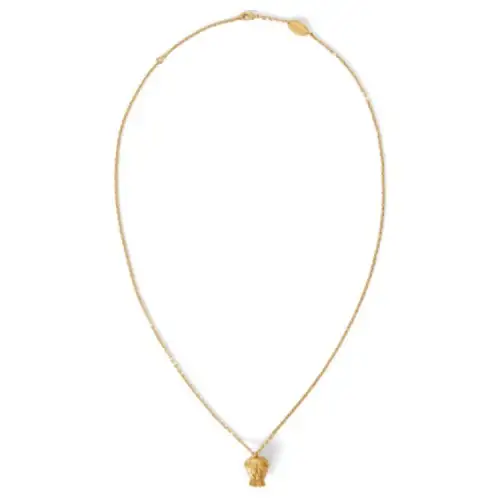 Loro Piana Brass Necklaces Women's Gold