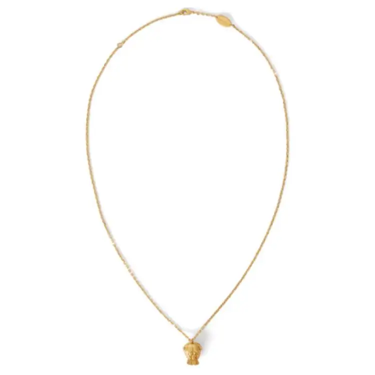 Loro Piana Brass Necklaces Women's Gold
