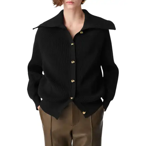 Bottega Veneta Buttoned Long Sleeved Cardigan