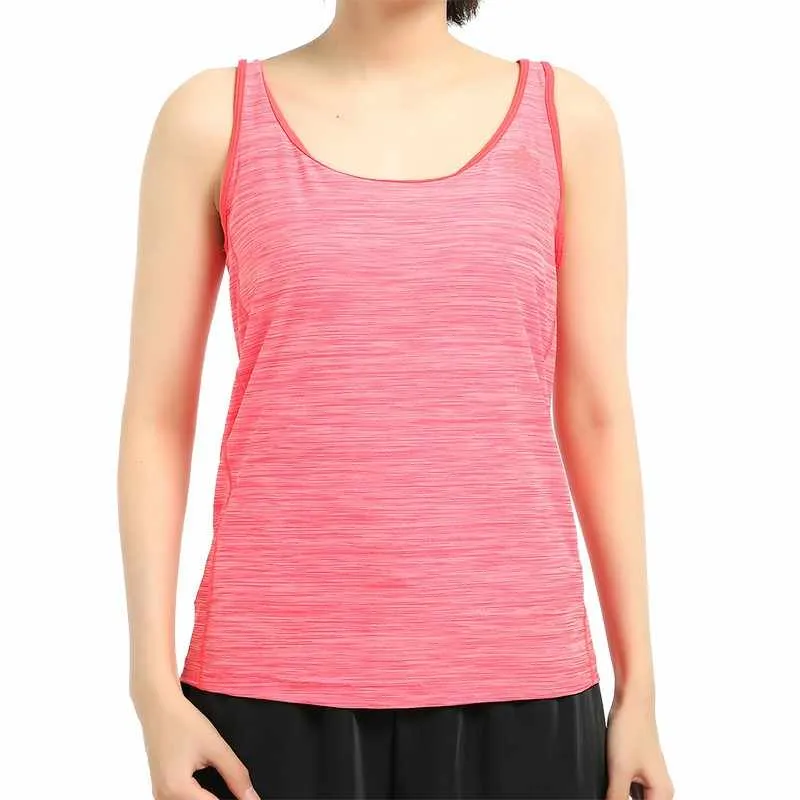 Adidas Tank Tops Women's Pink U-neck Moderate Other