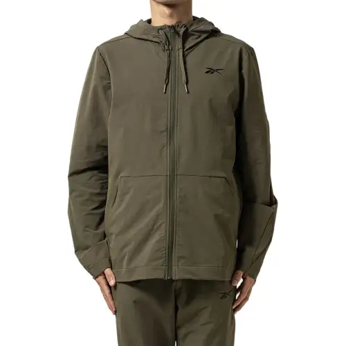Reebok Jackets & Coats Men's Army Green
