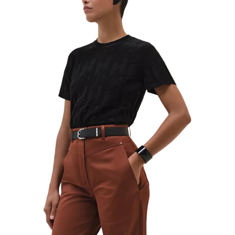 Женский свитер Hermes Knit (черный)
