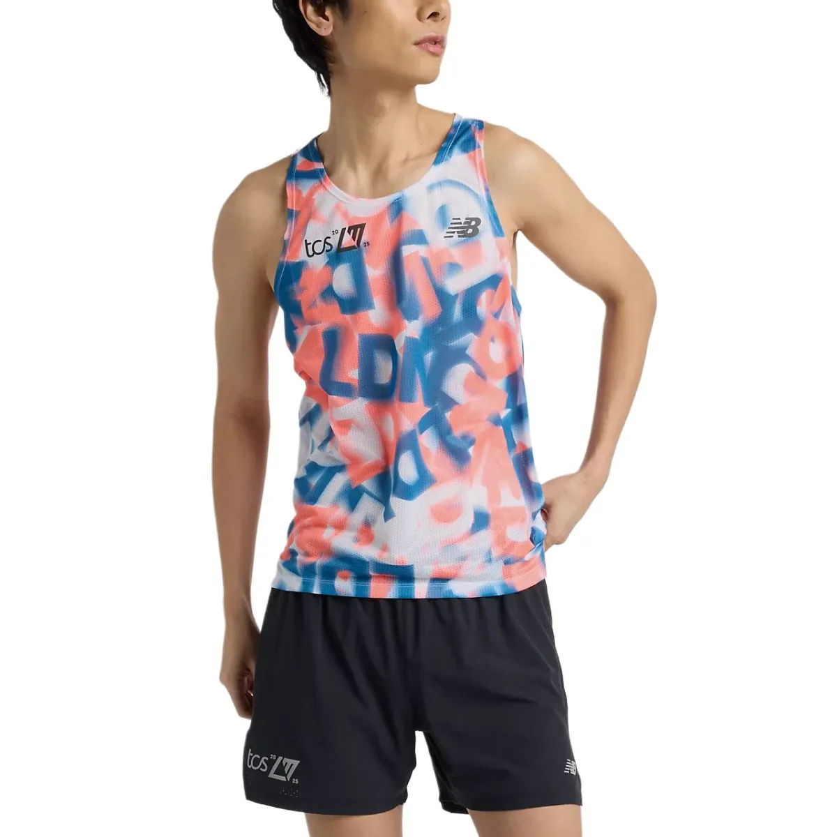 New Balance London EditionAthletics Singlet Tank Top Men's Blue