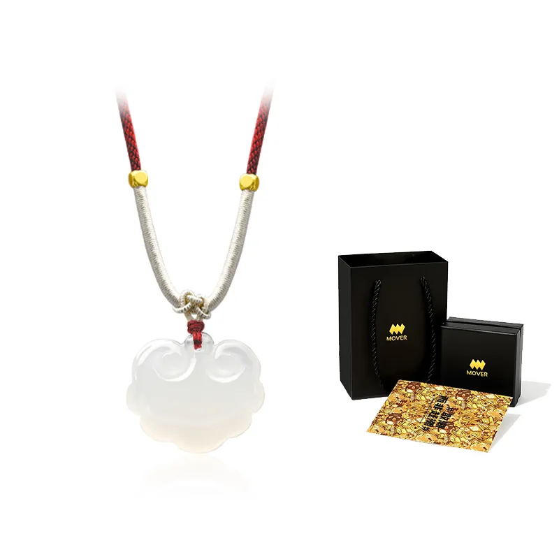 MOVER Chalcedony Jade Necklaces Unisex