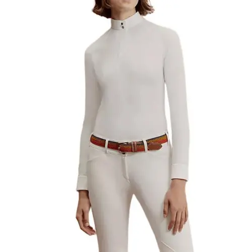 HERMES Equestrian Outfit Women's White
