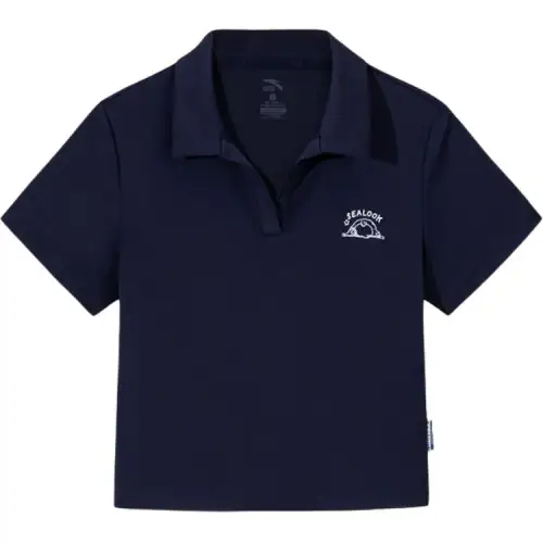 Anta x HAIBAOKANKAN,LIANMINGKUAN Life Collection Polo Shirt Women's Maya Blue