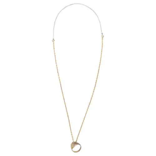 Maison Margiela Silver Necklaces Men's Gold