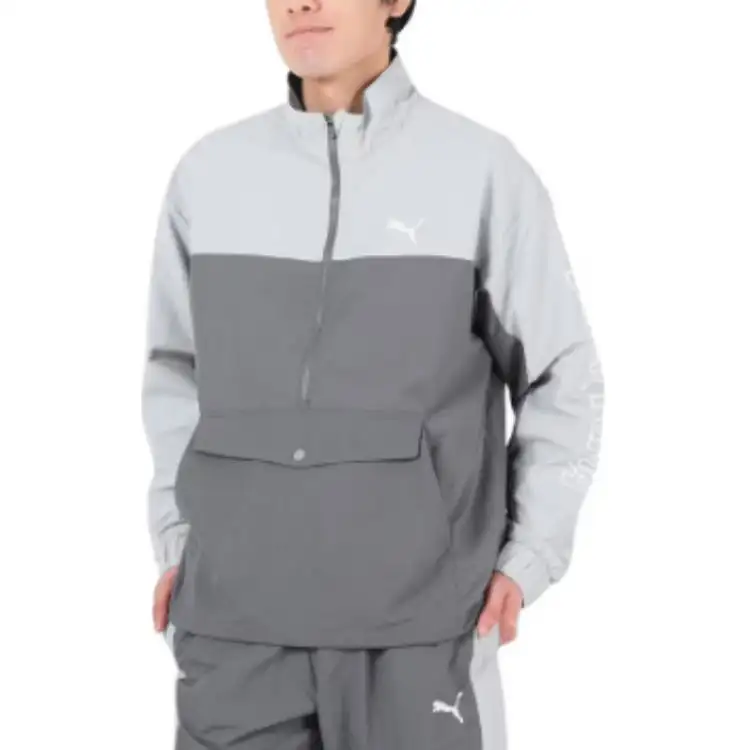 PUMA Jackets & Coats Men's Gray