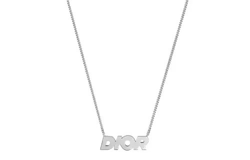 DIOR Necklaces Men's Silver