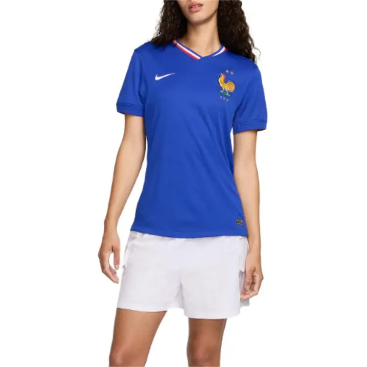 Nike France National Team Soccer Jersey Women's Bright Blue